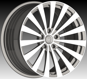 Bronzani više-kovani aluminijumski točkovi od 1 komada