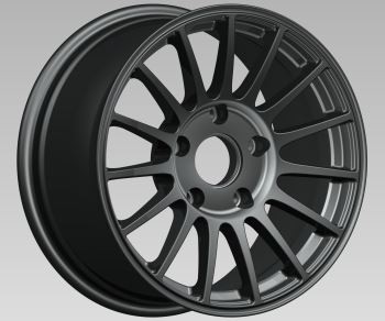 18-inčni monoblok kovani točak crna slika za Nivu