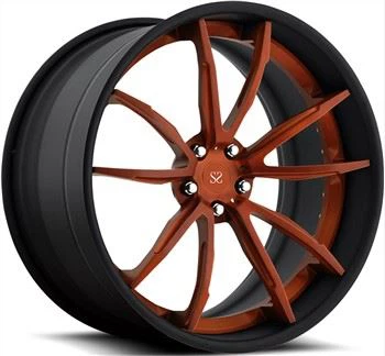 Custom 22 Rims Gloss Black Machined Customized 2-PC Forged Alloy Rims For Nissan GTR