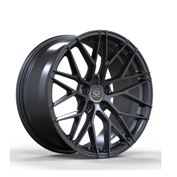 21 Inch Monoblock Gun Metal Deep Concave Wheels For M5 M6 1-piece Forged Rims